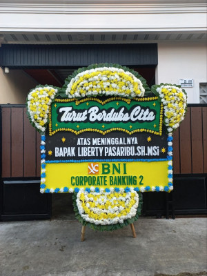 Papan Bunga Duka di Bitung Barat Dua