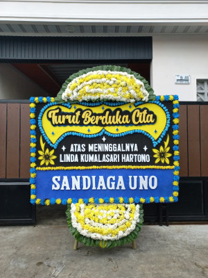Papan Bunga Duka di Bitung Barat Dua
